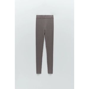 Zara Special Edition Knit High Waisted Leggings